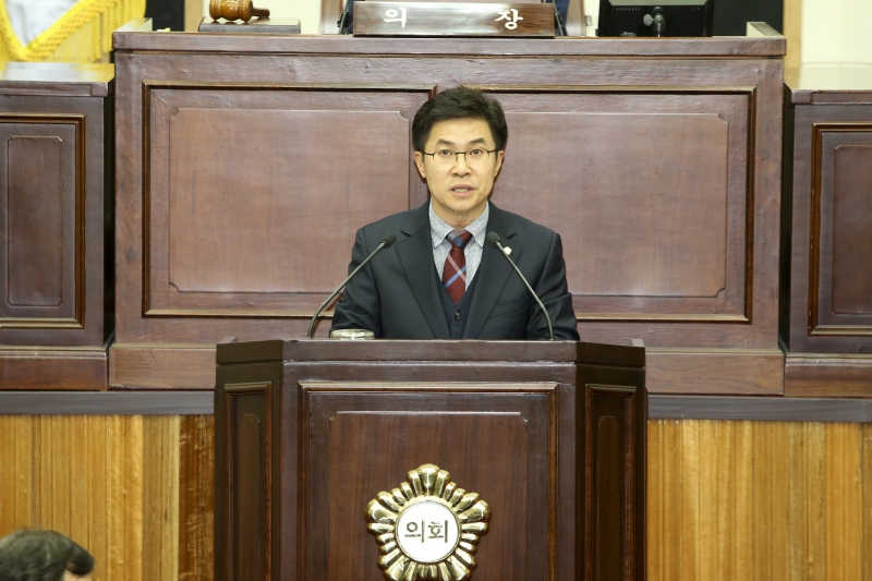 20180131-015[AP7U2310-제219회 임시회 제4차 본회의시 강승수 의원 5분 자유발언.JPG