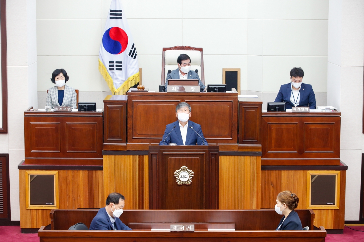 20220901-015[_P7U9988-제261회 제1차 정례회 제1차 본희의시 양진오 의원 5분 자유발언.JPG