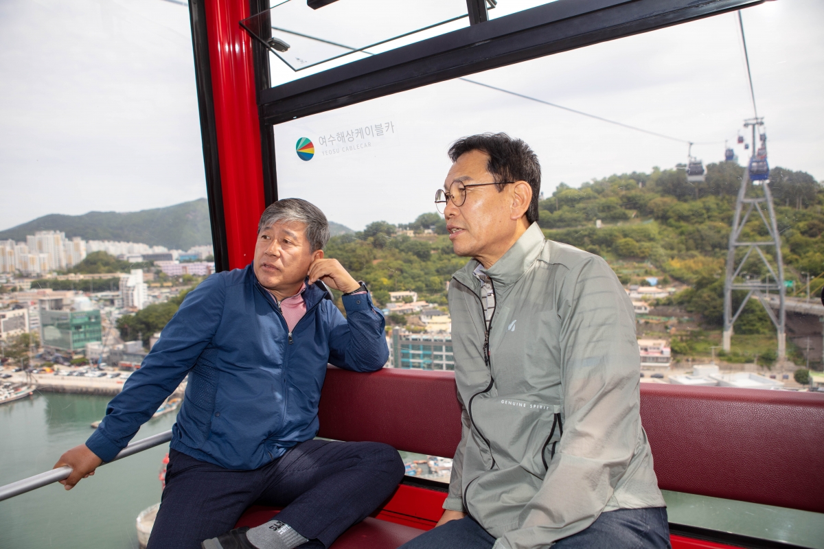 20230512-004[IMG_5076-제267회 임시회시 기획행정위원회 전남 여수시 해상케이블카 시설 체험.JPG