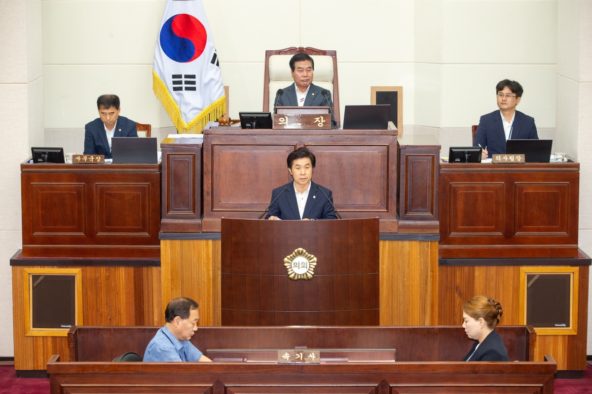 20230906-015[_P7U2222-제270회 임시회 제1차 본회의시 강승수 의원 5분 자유발언.JPG