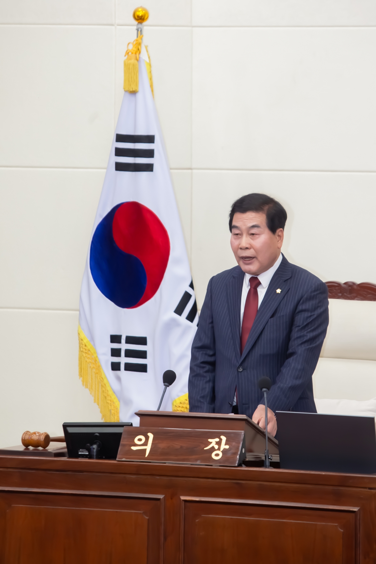 20231127-010[_P7U0639-제272회 제2차 정례회 개회식시 안주찬 의장 개회사.jpg