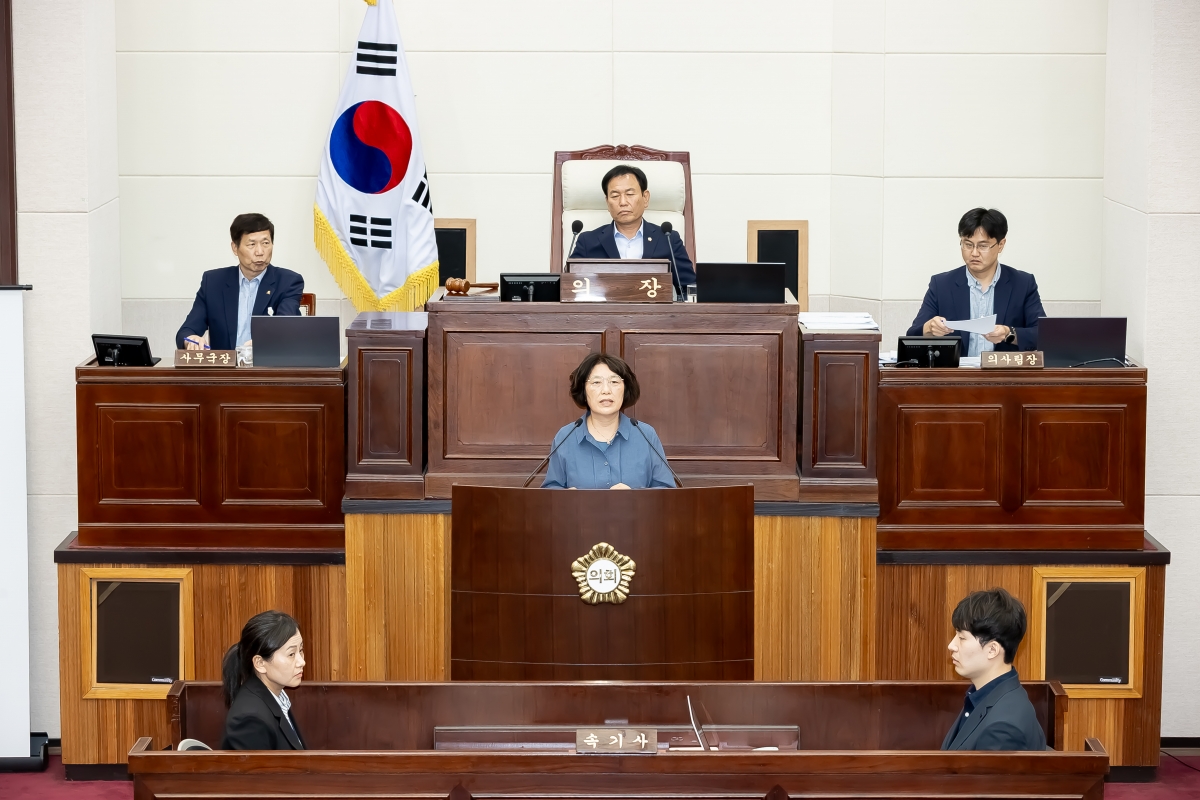 20250724-019[AMG_4847-제289회 임시회 제2차 본회의시 추은희 의원 5분 자유발언.JPG
