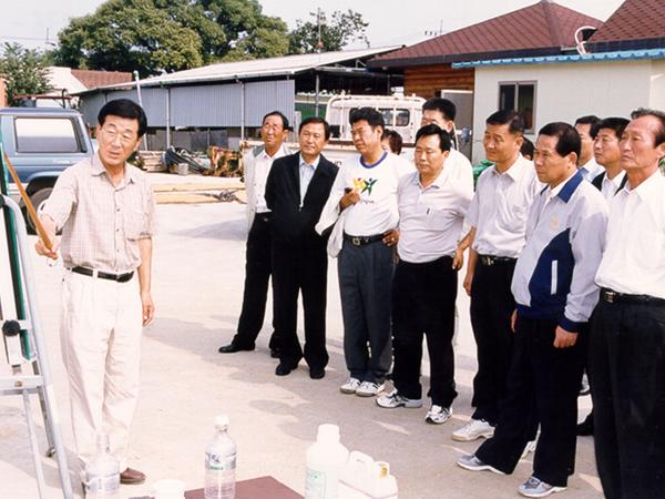 태풍(루사)으로 인한 피해지역 현장 방문