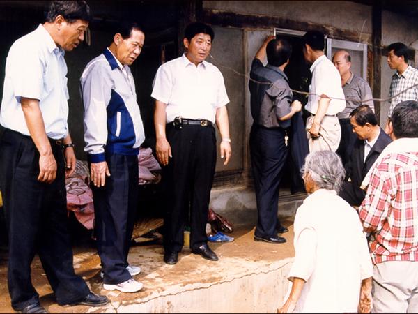 선산읍 습례리 피해지역 현장 방문
