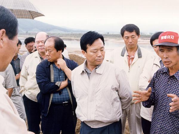 폐회중 산업건설위원회 현장 방문 활동