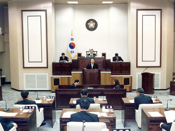 제85회 정례회 개회식 및 제1차 본회의