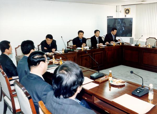 기획행정위원회와 일선동장들간 간담회