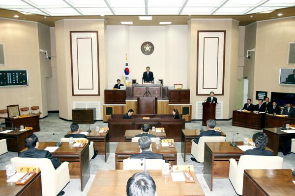 제112회 임시회 개회식
