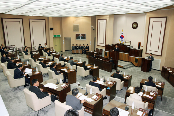 제115회 임시회 제1차 본회의 의장선거