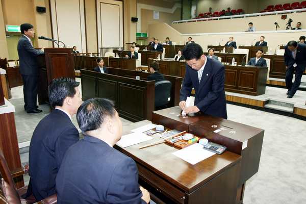 제115회 임시회 제1차 본회의 의장선거