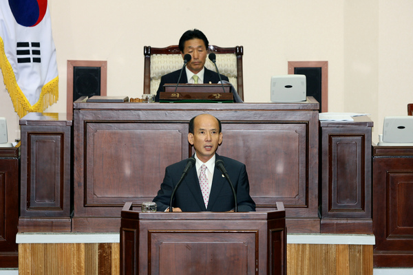 제115회 임시회 제1차 본회의 의장선거