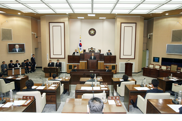 제115회 임시회 제1차 본회의 의장선거