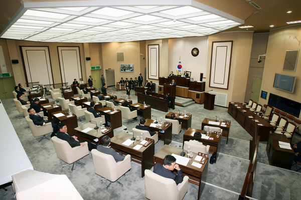 제115회 임시회 제1차 본회의 부의장 선거