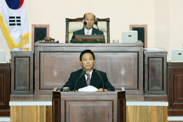제115회 임시회 제1차 본회의 부의장 선거