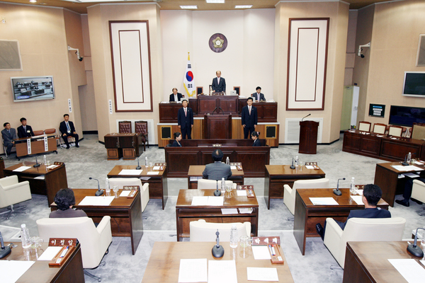 제115회 임시회 제2차 본회의 각 상임위원장 선거
