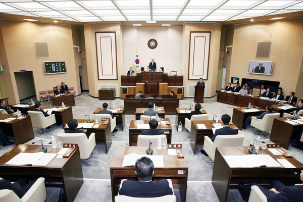 제116회 임시회 개회식