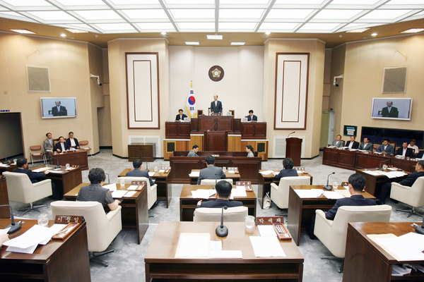 제117회 임시회 제1차 본회의