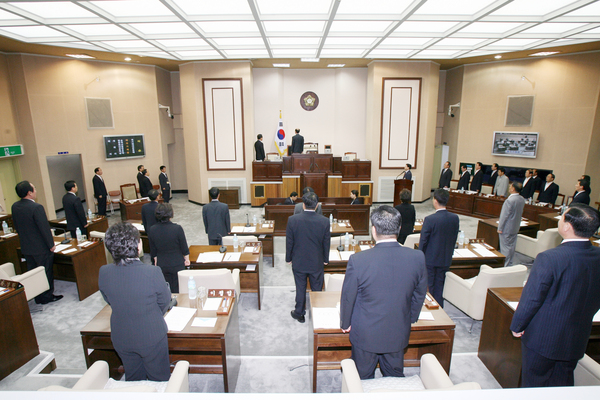 제118회 정례회 개회식