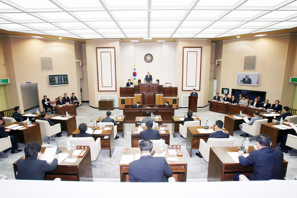 제118회 정례회 개회식