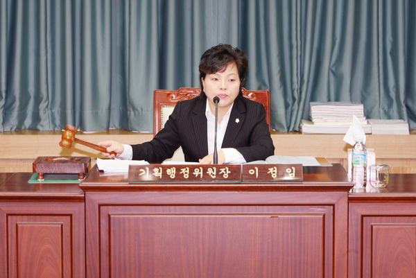 제120회 임시회 기획행정위원회 활동