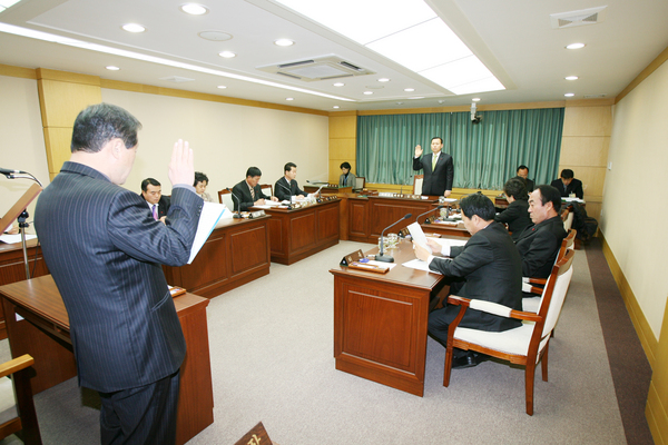 제121회 정례회 의회운영위원회 활동