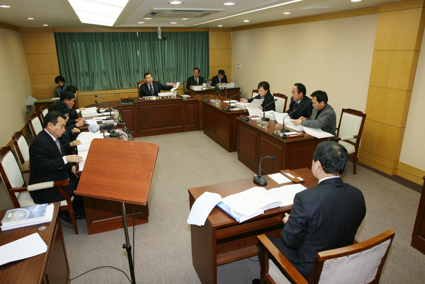 제121회 정례회 의회운영위원회 활동