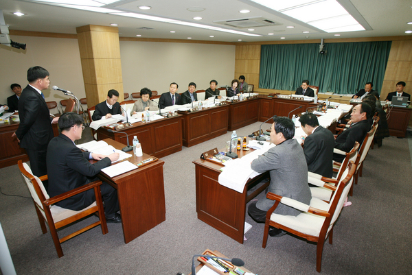 제121회 정례회 예산특별위원회 활동