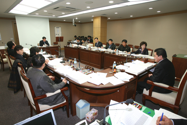 제121회 정례회 예산특별위원회 활동