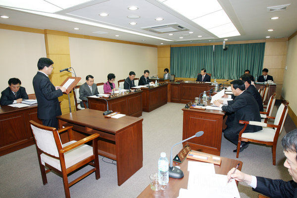 폐회중 의회운영위원회 활동
