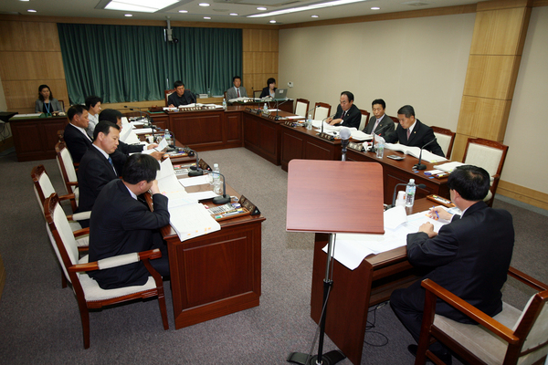제124회 임시회 산업건설위원회 활동
