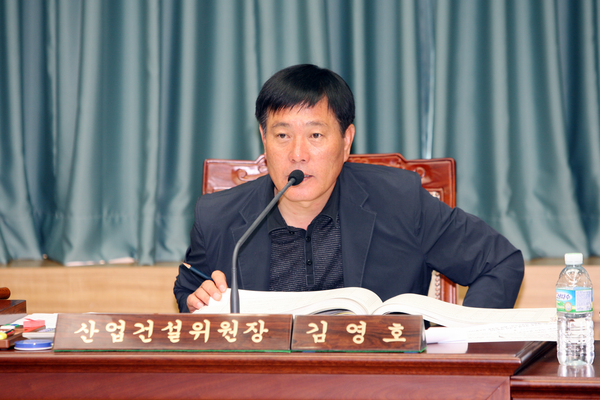제124회 임시회 산업건설위원회 활동