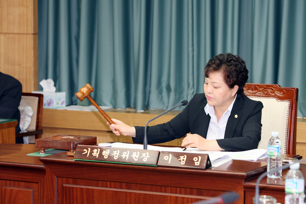 제124회 임시회 기획행정위원회 활동