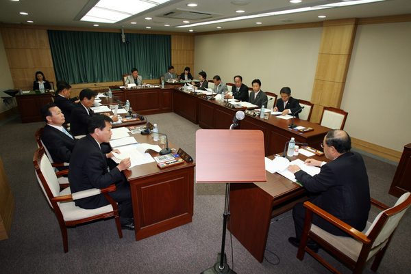 제124회 임시회 산업건설위원회 활동