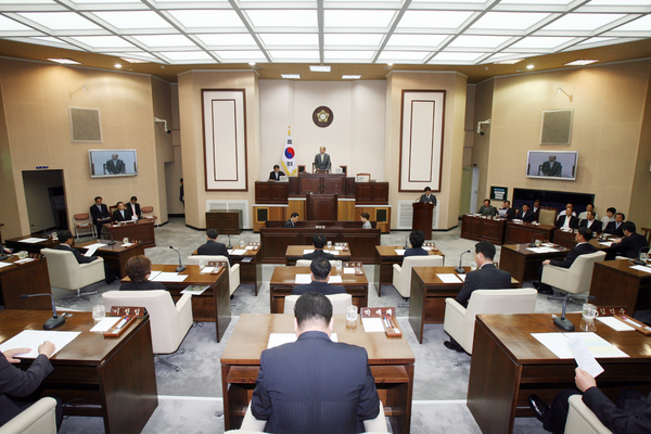 제125회 임시회 개회식