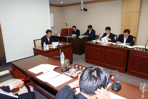 제125회 임시회 기획행정위원회 활동