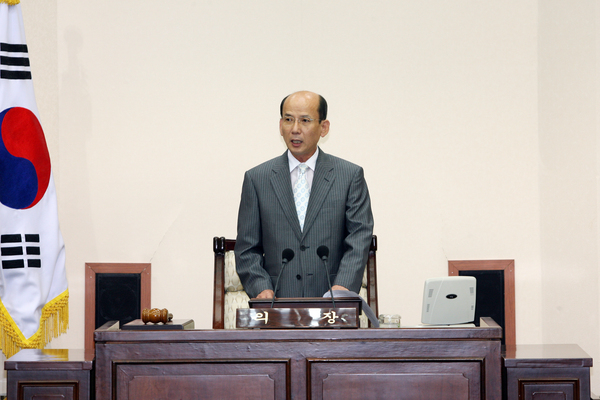 제127회 임시회 개회식
