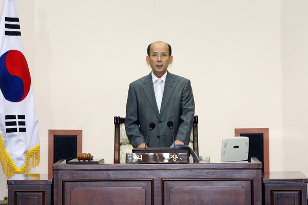 제127회 임시회 개회식