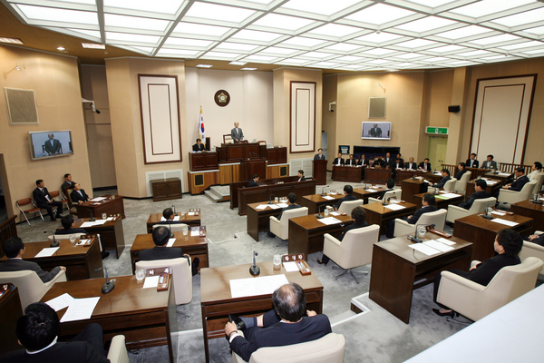 제127회 임시회 개회식
