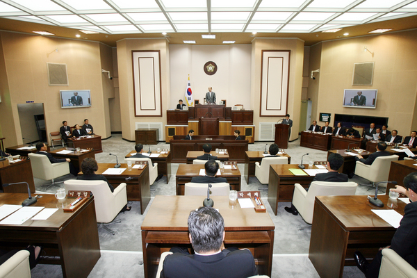 제127회 임시회 개회식