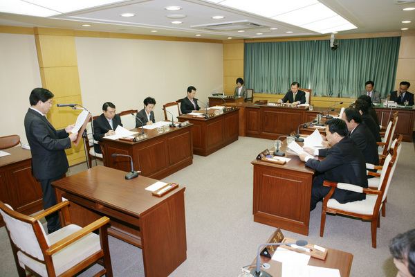 폐회중 의회운영위원회 활동