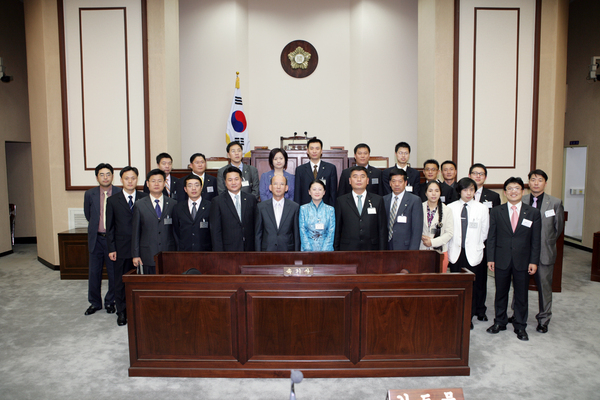 중국 쏘주시 청년연합회 일행 방문