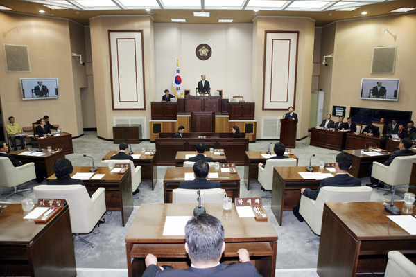 제128회 임시회 개회식