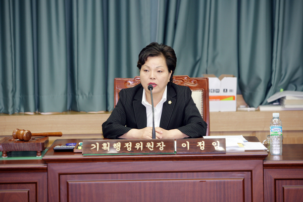 제128회 임시회 기획행정위원회 활동