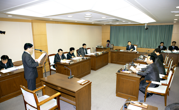폐회중 의회운영위원회 활동