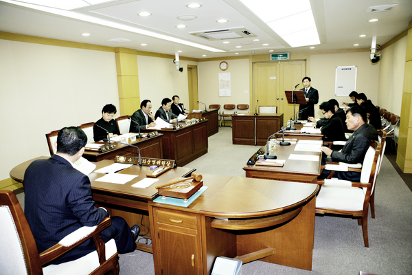 폐회중 의회운영위원회 활동