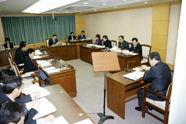 폐회중 의회운영위원회 활동