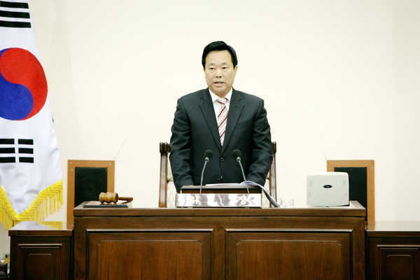 제131회 임시회 개회식