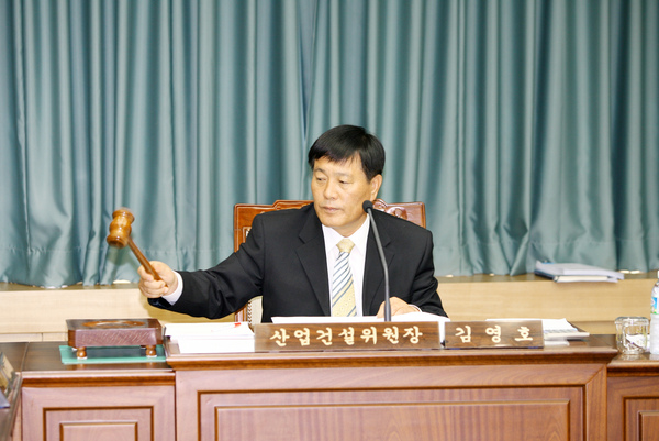 제132회 임시회 산업건설위원회 활동