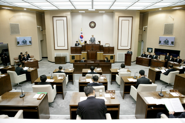 제133회 임시회 개회식