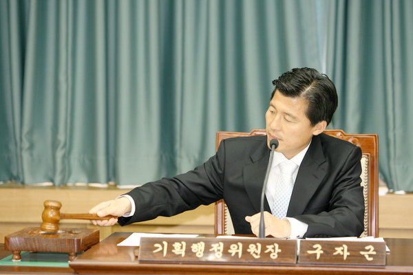 제133회 임시회 기획행정위원회 활동